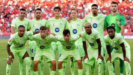 El 1x1 del Barça ante el Mallorca