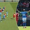 Fans fume over 'absolutely shocking' offside call in EFL play-offs - as manager labels it 'WORST decision' he's ever seen