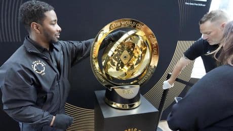 Así es el trofeo del Mundial de Clubes de FIFA: de Tiffany y valorado en 200.000 euros