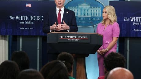 White House gets defensive when asked if Xi and Trump have talked about the future of tariffs
