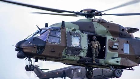 Chinook, Tigre y Caimán, el trío de helicópteros del Ejército español que lidera el ejercicio Strong Lineage 25 de la OTAN