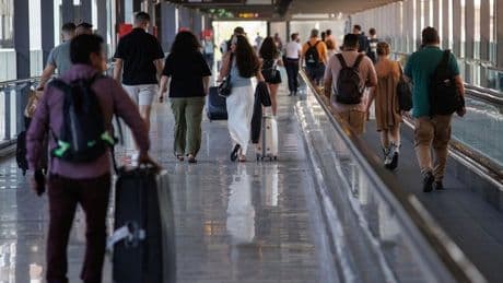 Los aeropuertos españoles registran 145 millones de pasajeros, un 5% más hasta mayo