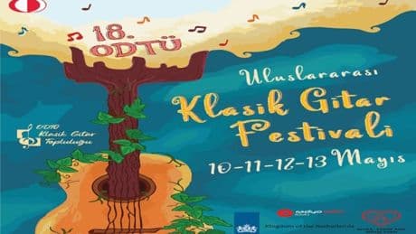ODTÜ Uluslararası Klasik Gitar Festivali yarın başlıyor
