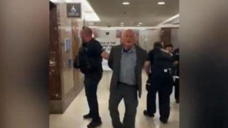 El cofundador de Ben & Jerry's, detenido en el Capitolio por protestar contra el apoyo de EEUU a Israel