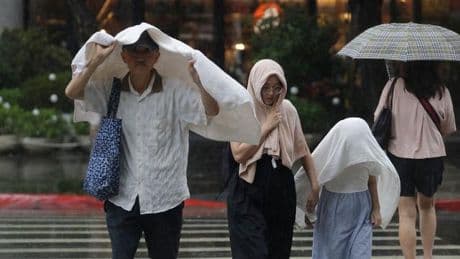 Unwetter: Taifun "Danas" trifft Taiwan – Tote und Hunderte Verletzte