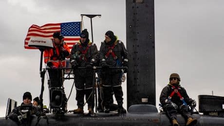 USS Newport News makes historic Iceland stop in strategic Arctic move