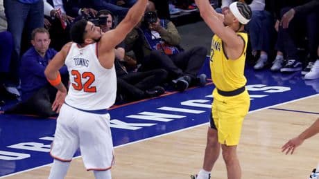Karl-Anthony Towns sits for crucial stretch in Game 2 as Knicks dilemma is clear