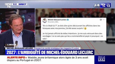 "Ce qui me plaît c'est le terrain": Michel-Édouard Leclerc réfute une potentielle candidature pour l'élection présidentielle de 2027
