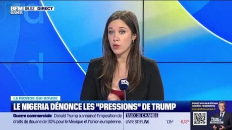 Caroline Loyer : Le Nigeria dénonce les "pressions" de Trump - 14/07