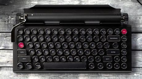 Qwerkywriter Celebrates 10 Years Of Retro Charm With A New Old-Fashioned Keyboard