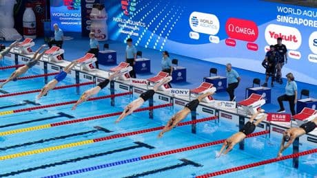 A Singapore piscine Myrtha Pools per performance più sostenibili