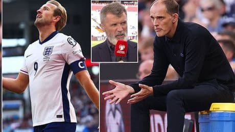 Roy Keane hits out at England: Man United legend claims Three Lions have 'gone back to their old ways' with 'too many sideways passes' during turgid 2-0 win over Andorra - and urges Thomas Tuchel to make one key change