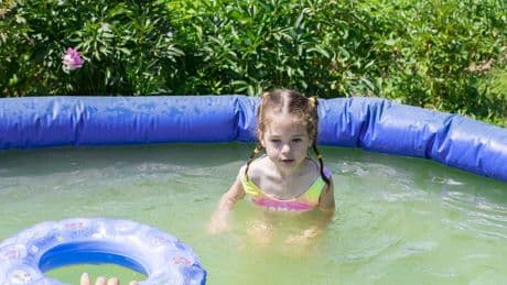 Pootjebaden zonder alg: zo houd je het zwembadje in de tuin schoon