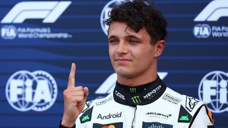 Lando Norris beats Charles Leclerc to Monaco Grand Prix pole as Lewis Hamilton hit with grid penalty