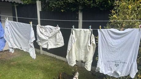 My tried-and tested method for getting sun cream stains out of clothes – it really works