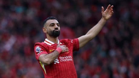 Liverpool 1-1 Crystal Palace: Mohamed Salah caps rampant campaign with one last goal as Reds lift Premier League trophy
