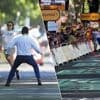 KIJK. “Israël uit de Tour”: demonstrant loopt parcours op in volle sprint en hindert bijna winnaar Abrahamsen
