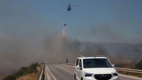 Weiterer Waldbrand in Westtürkei - Flughafen teils gesperrt