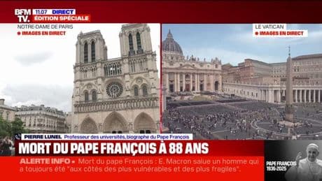 Mort du pape François: "C'est ce qui le rendait populaire, il était extrêmement tolérant", souligne Pierre Lunel (biographe du pape)