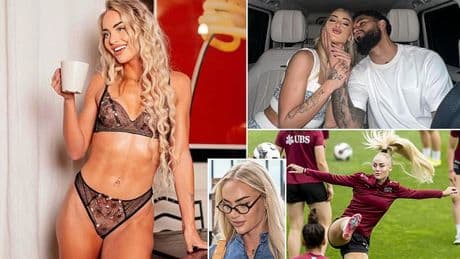 'World's sexiest footballer' Alisha Lehmann sports smart new look as Euro 2025 gets underway