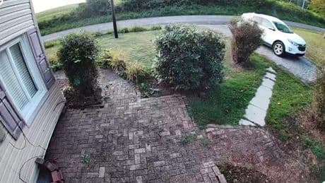 'Ghost' caught on doorbell camera as it walks away from cemetery