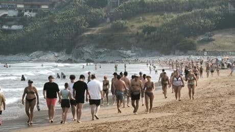 Bizkaia hace frente a otro día de calor tras una noche tropical