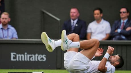Djokovic siembra la duda tras su caída: "Mi cuerpo no es el mismo hoy que antes"