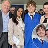 Linda Evangelista reunites with ex Francois-Henri Pinault and his wife Salma Hayek as they celebrate son Augustin, 18, graduating high school