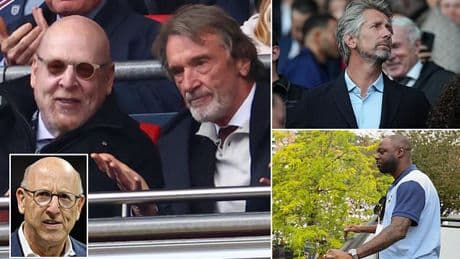Europa League final's VIP list revealed as Ballon d'Or winner joins Edwin van der Sar and Ledley King at San Mames stadium - while EIGHT Glazers join Sir Jim Ratcliffe and Daniel Levy