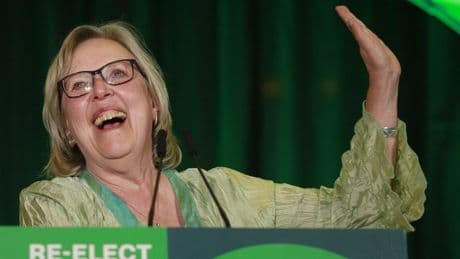 Elizabeth May says she won’t lead Green Party into next federal election