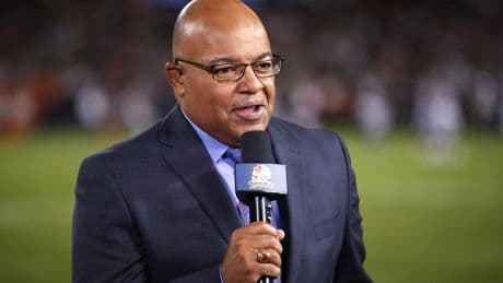 NBC Sports' Mike Tirico says he's feeling fine after nut allergy knocked him off the Derby broadcast