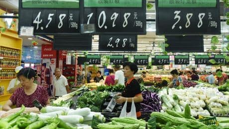 Inflationsdaten: Chinas Verbraucherpreise im Juli unverändert – Erzeugerpreise fallen erneut