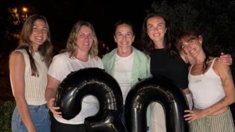 Mapi celebra sus 30 años agradecida a Engen