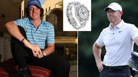 The 'horrific' £5k watch with a diamond bezel that Rory McIlroy spent his first paycheque on but now regrets buying