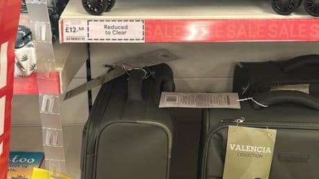 Tesco is selling £12 cabin case that’s £287 cheaper than Samsonite version – and it’s great for EasyJet and RyanAir