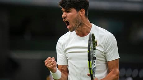 Cam Norrie v Carlos Alcaraz – Wimbledon live: Last Brit standing on Centre Court after dramatic Dimitrov retirement