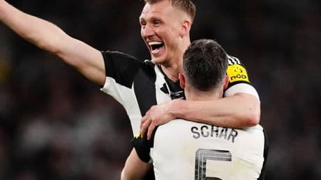 Newcastle’s Dan Burn: I’ll spend summer dreaming of Real, Barca and derbies