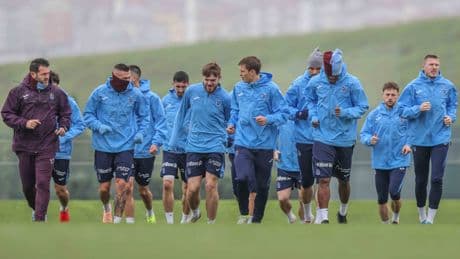 Trabzonspor, Galatasaray ile yapacağı final maçının hazırlıklarını sürdürdü