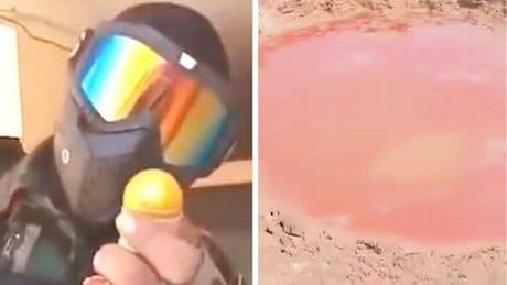 Horror footage reveals chemical weapons being used in civil war that has killed 150,000
