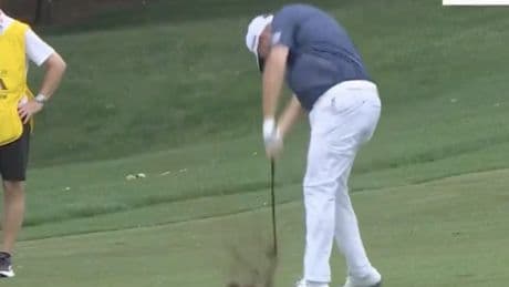 Furious Shane Lowry smashes golf club and swears as Sky Sports forced to apologise for X rated language
