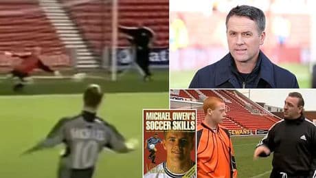 Michael Owen breaks silence on notorious 'well done he's 13' video decades after former England and Liverpool star embarrassed child leaving goalkeeping legend furious