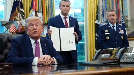 Trump firma la vuelta del Departamento de Guerra a EEUU: "Habíamos decidido ser 'wokes' que no querían ganar batallas"