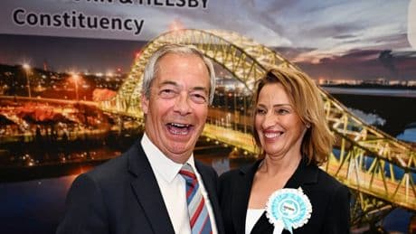 Nigel Farage's Reform UK wins Runcorn by-election by just six votes dealing bitter blow to Keir Starmer