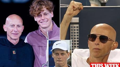Jannik Sinner breaks his silence on controversial re-hiring of coach blamed for world No1's failed drugs test - with Wimbledon winner VERY unwilling to discuss doping ban in awkward press conference