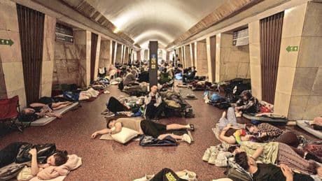 Leben im Krieg in Kiew: Die russischen Drohnen kommen jede Nacht