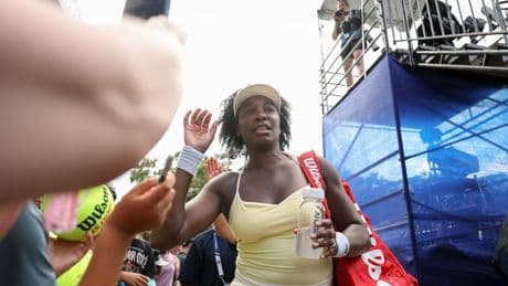 Venus Williams: 45-year-old makes winning return at Washington Open after 16 months away from tennis