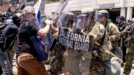 Los Angeles: Donald Trump inszeniert Chaos mit Soldaten gegen Proteste