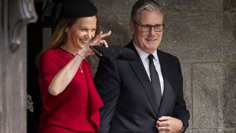 Starmer joins King at Scottish church after bruising week in politics