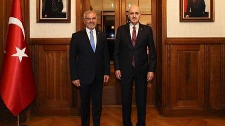 Kurtulmuş, Cenevre'de BM Daimi Temsilciliğini ziyaret etti