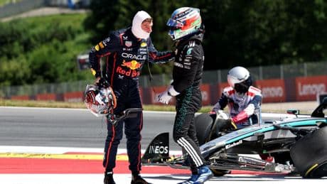 Formule 1 : «C’est une grosse erreur, je suis vraiment désolé», Antonelli sanctionné après avoir percuté Verstappen